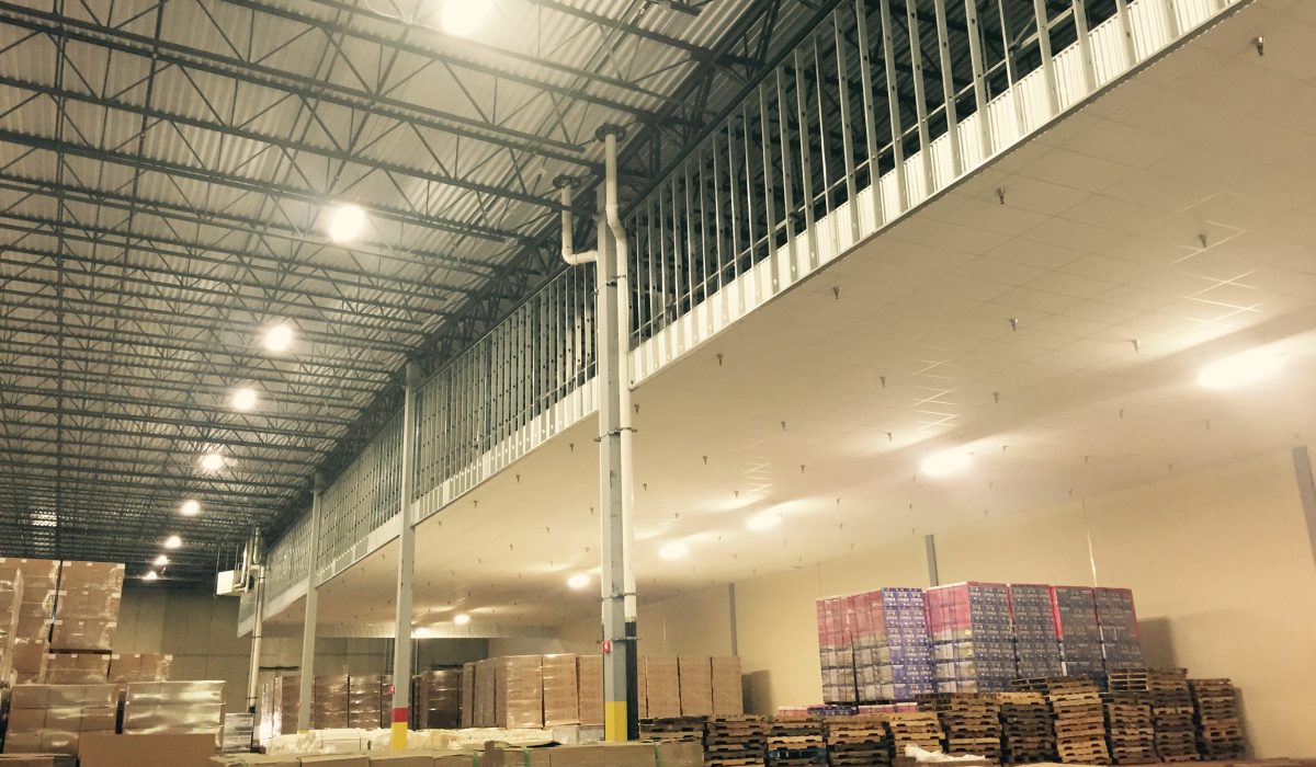 Warehouse Soffit Framing