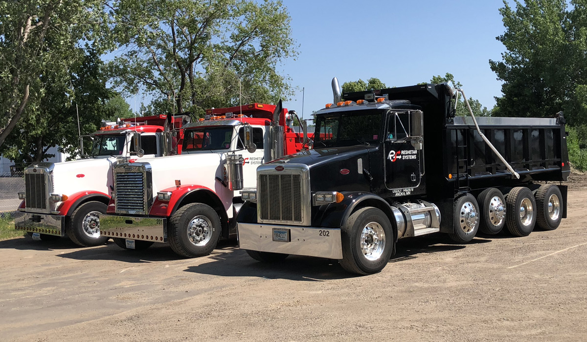 Reshetar Systems Dump Trucks