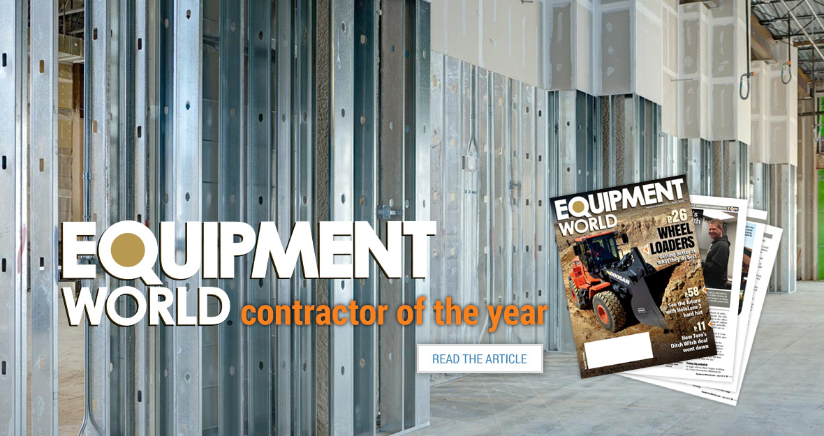 Reshetar Systems - Equipment World Contractor of the Year Finalist